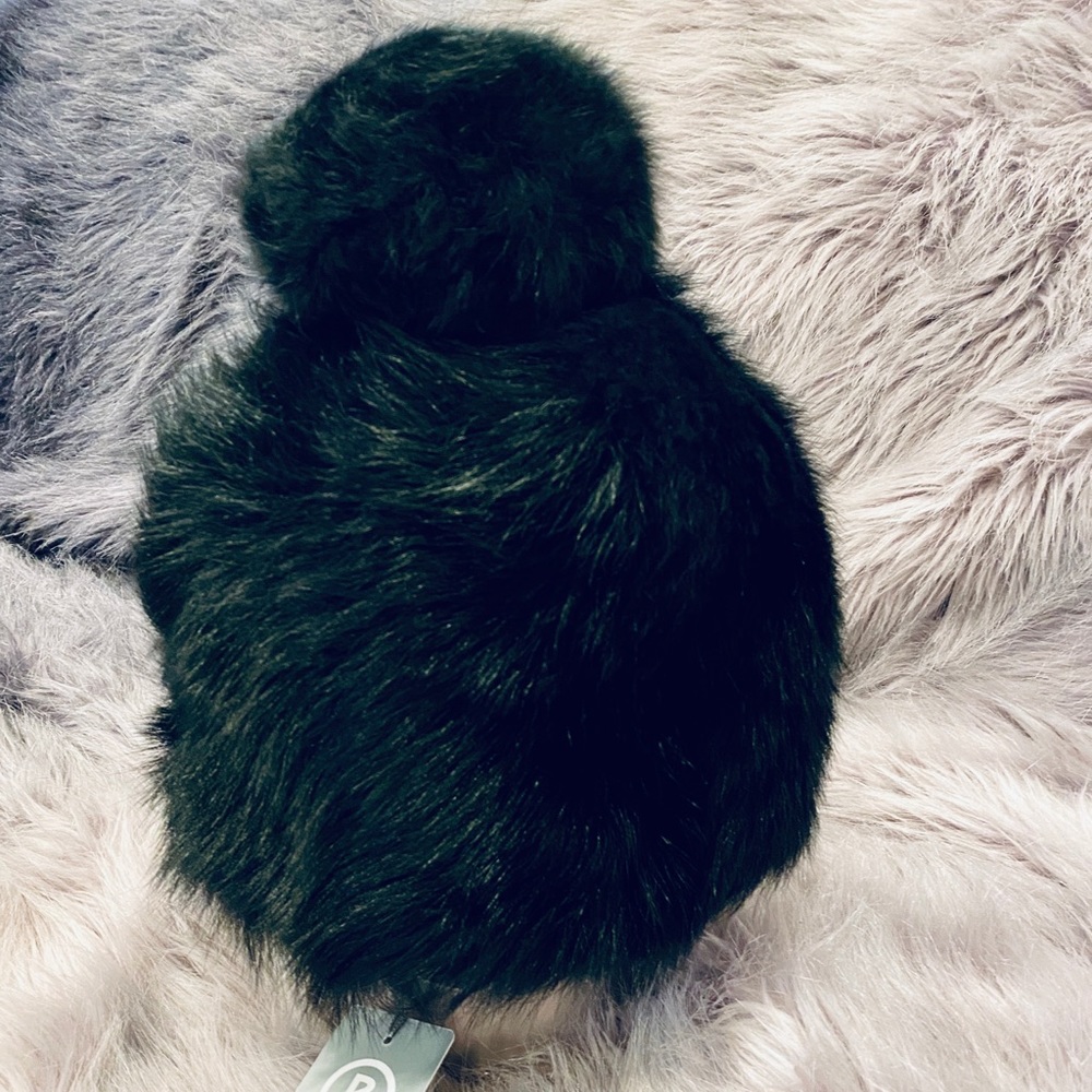 BOGNER Winter lamb fur hat.